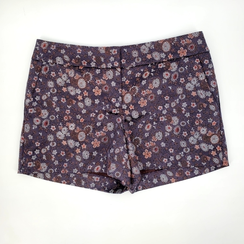 Ann Taylor Loft Women's Floral Embroidered Dressy Shorts